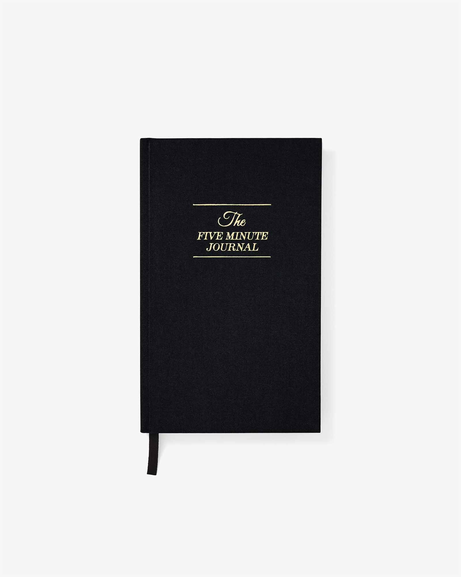 The Five Minute Journal - Bold Black